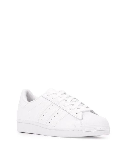 Adidas White Superstar Trainers