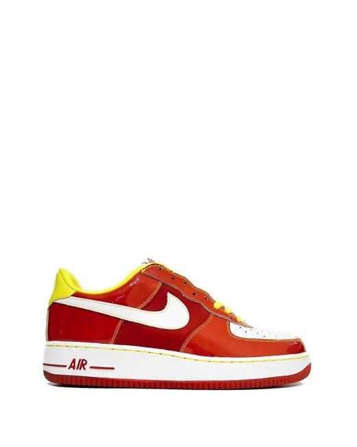 Nike Red Air Force 1 Sneakers for men