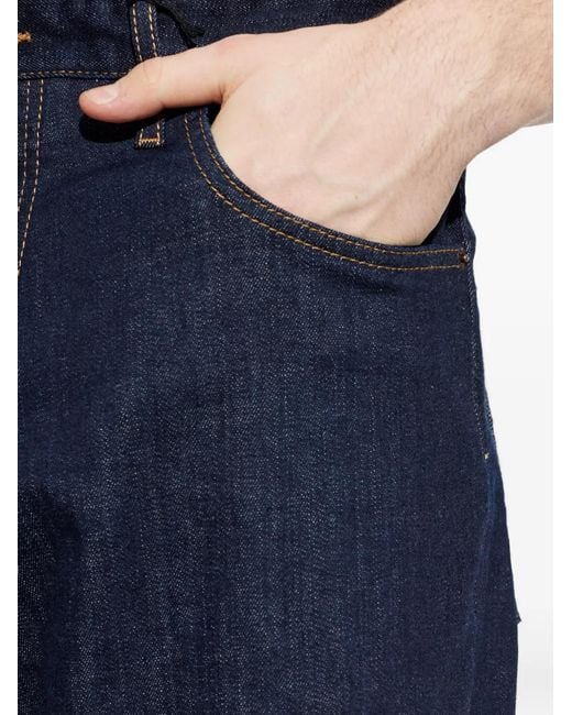 DSquared² Blue Logo-Detail Jeans for men