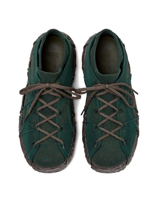 Camper Green Roku Knitted Sneakers for men