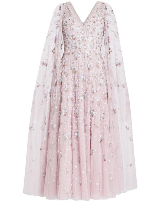 Needle & Thread Pink Dahlia Gown