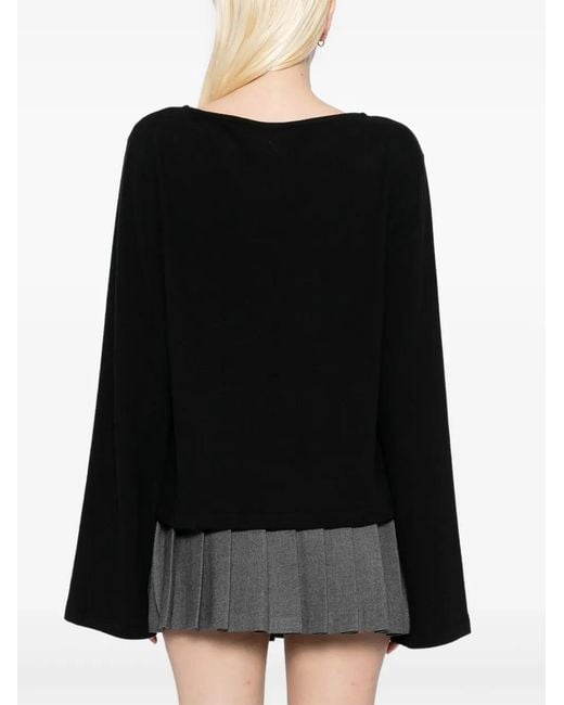 Reformation Black Eternity Top