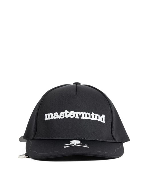 MASTERMIND WORLD Baseballkappe Mit Geflocktem Logo in Black für Herren