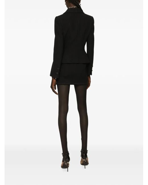 Dolce & Gabbana Black Dolce Single-Breasted Blazer
