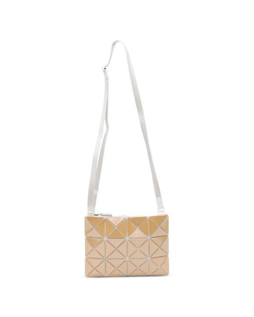Borsa A Tracolla Lucent di Issey Miyake in White