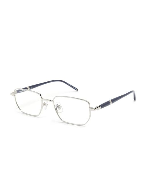Montblanc Natural Rectangle-Frame Glasses for men