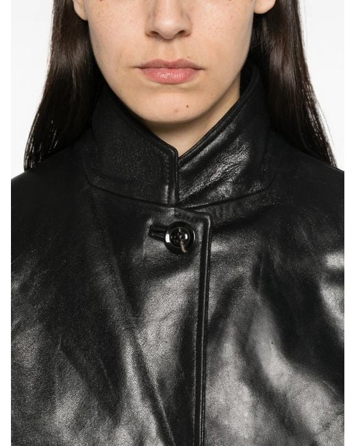 Soeur Black Luciano Leather Jacket