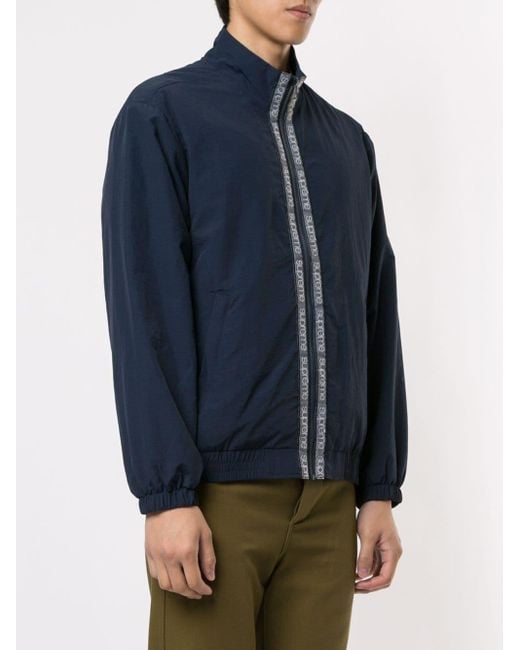 supreme classic logo taping track jacket