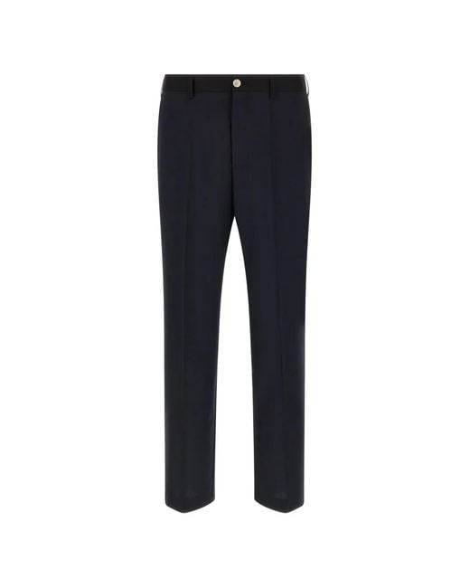 Marni Blue Two-Tone Tailored Trousers for men