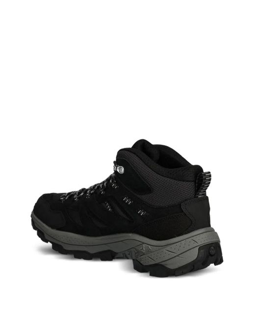 Jack Wolfskin Black Vojo Tour Texapore Mid Lace-Up Performance Sneakers for men