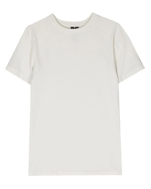 Entire studios White Crew-Neck Cropped T-Shirt for men
