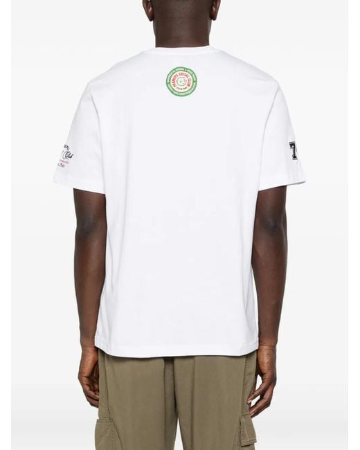 Iceberg White Peanuts Graphic T-Shirt for men