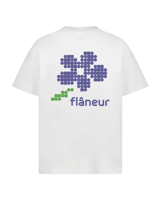T-Shirt En Coton flâneur pour homme en coloris White