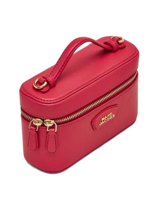 Marc Jacobs Pink Logo Zip-Bag
