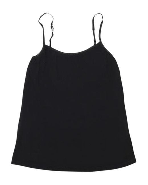 CALLIPYGIAN Black Spaghetti-Strap Top