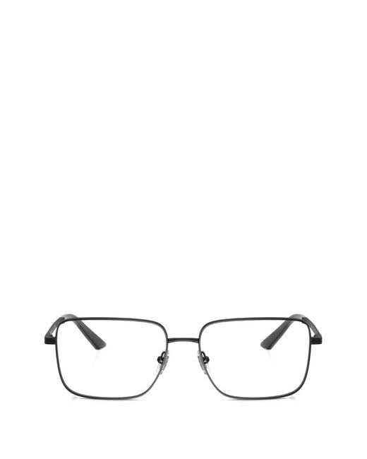 Versace Brille Mit Eckigem Gestell in White für Herren