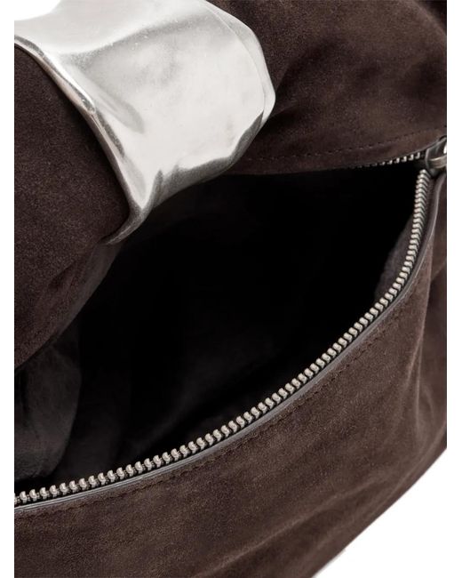 Staud Black Cuff Clutch Bag