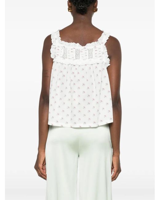Doen White Fidella Top