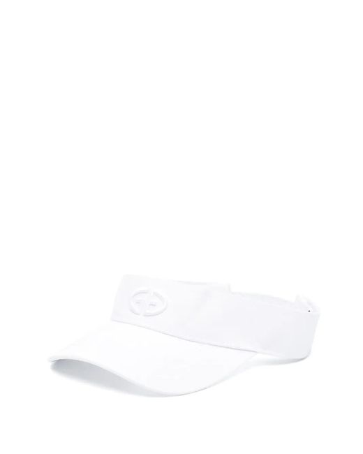 Goldbergh White Match Visor Hat