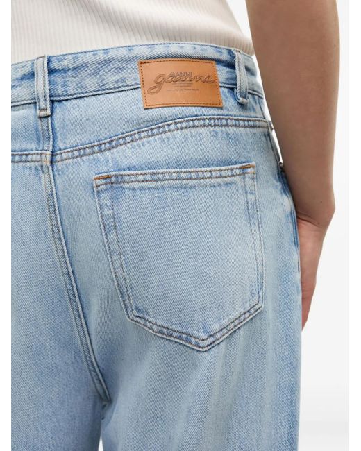 Ganni Blue Jeans Baggy
