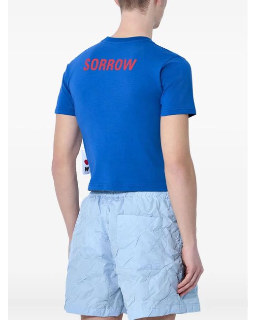 Walter Van Beirendonck Blue Toyterror T-Shirt for men
