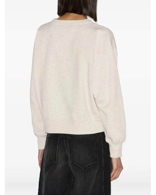 Isabel Marant White Mobyli Sweatshirt