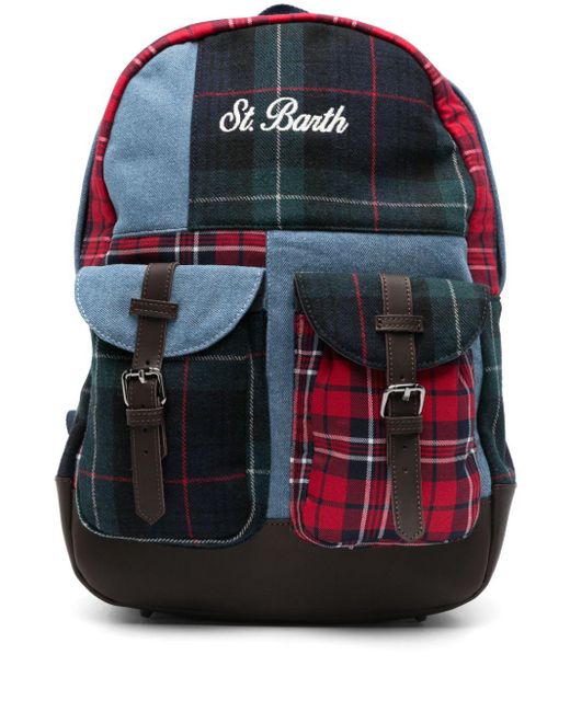Mochila Cody Mc2 Saint Barth de hombre de color Black