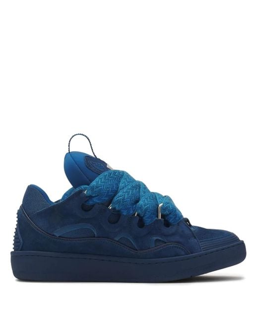 Lanvin Blue Curb Sneakers