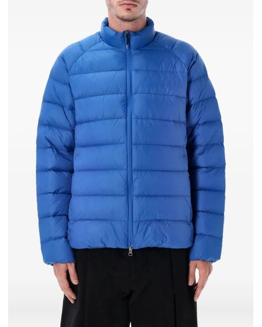 Pyrenex Blue Quilted Zip-Up Padded Jacket for men