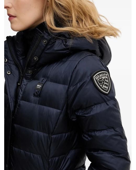 Blauer Blue Hooded Padded Jacket