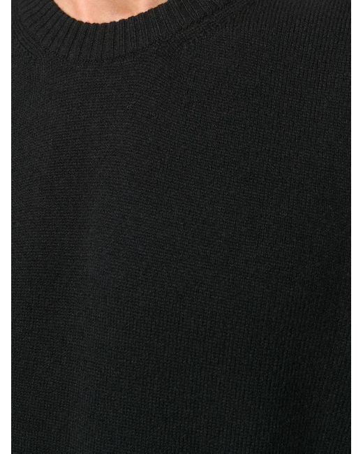 Barrie Black B Label Cashmere Jumper for men