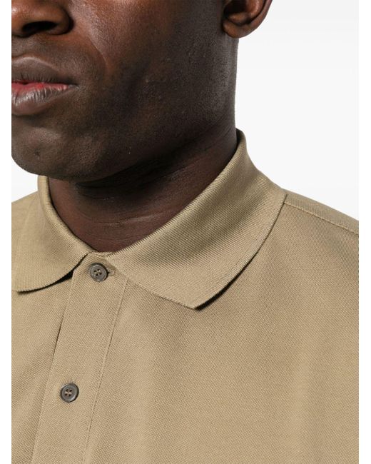 Paul Smith Natural Artist Stripe Cotton Polo Shirt for men
