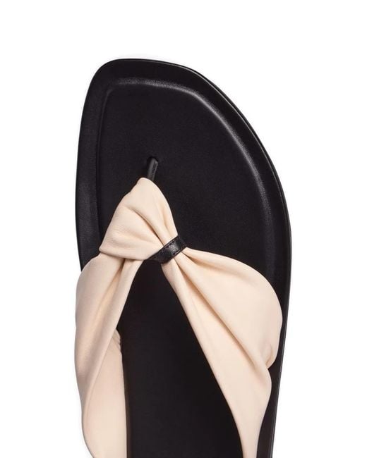 Loulou de Saison White Leather Sandals
