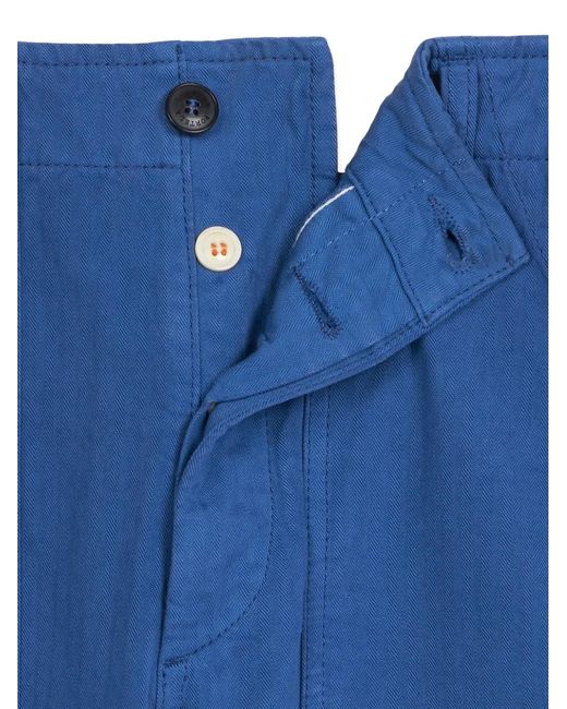 Fortela Blue Patch Pocket Trousers