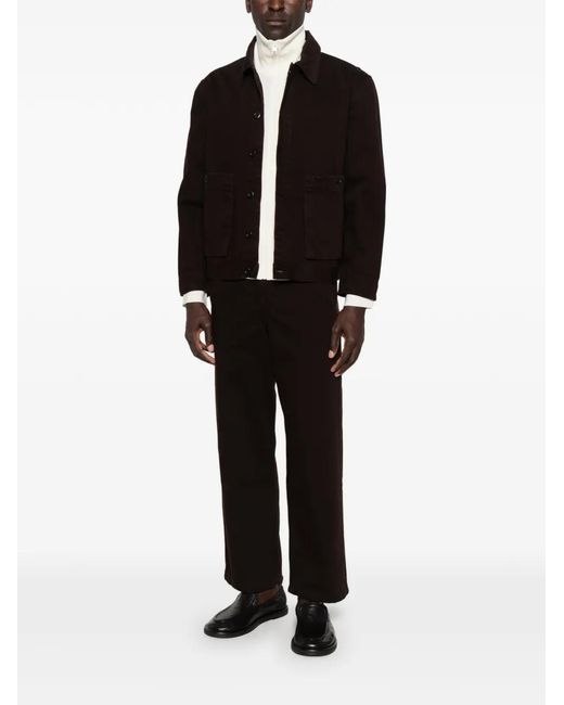 Sandro White Belt-Loop Jeans for men