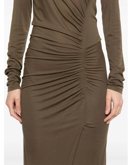 Isabel Marant Natural Jelina Midikleid