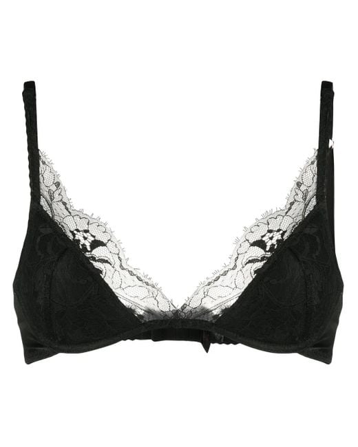 Fleur Of England レーストリム ブラ Black