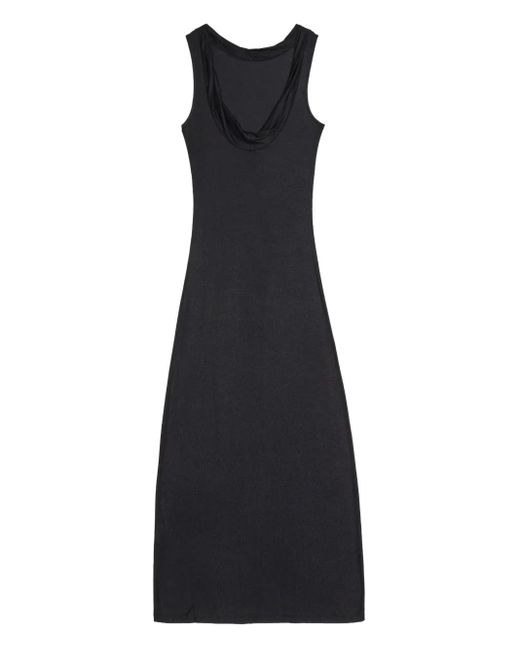 Remain Black Sleeveless Maxi Dress