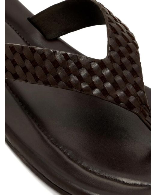 St. Agni Black Sandales Lattie