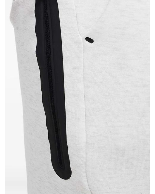 Nike White Tech Fleece Joggers for men