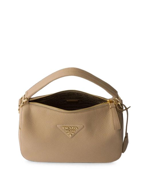 Prada Brown Small Leather Bag