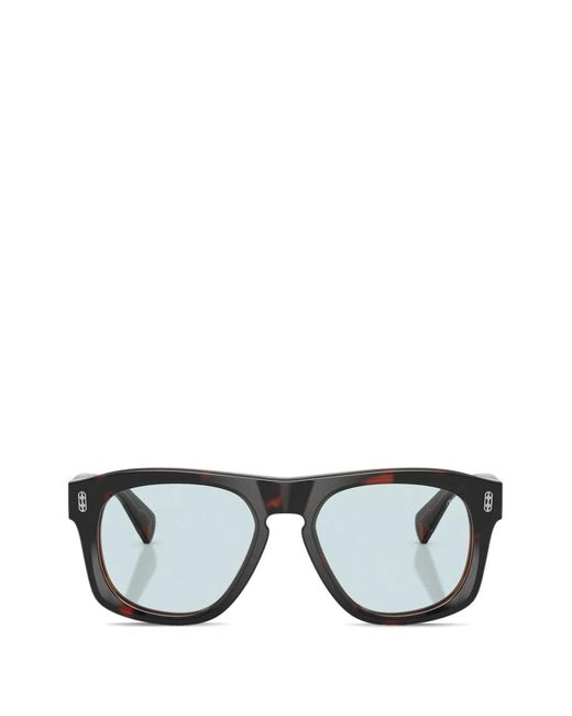 Brunello Cucinelli Blue Tortoiseshell-Effect Sunglasses for men
