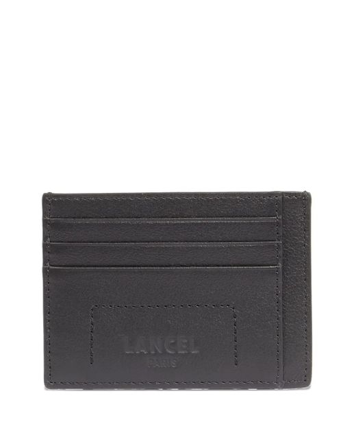 Lancel 6Cc/Id Leren Pasjeshouder in het Gray voor heren