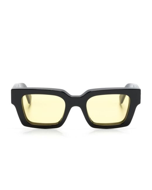 Off-White c/o Virgil Abloh Natural Virgil Square-frame Sunglasses