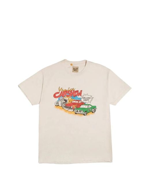GALLERY DEPT. White Graphic-Print T-Shirt