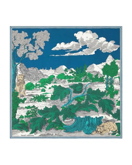 Inoui Edition Blue Histoire Scarf