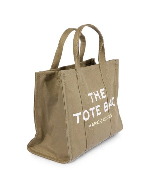 Marc Jacobs Metallic The Tote Bag Canvas Tote Bag