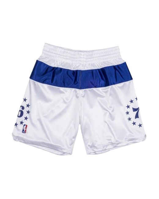 Mitchell & Ness Nba Philadelphia 76Ers 2003/04 Swingman Shorts in Blue für Herren