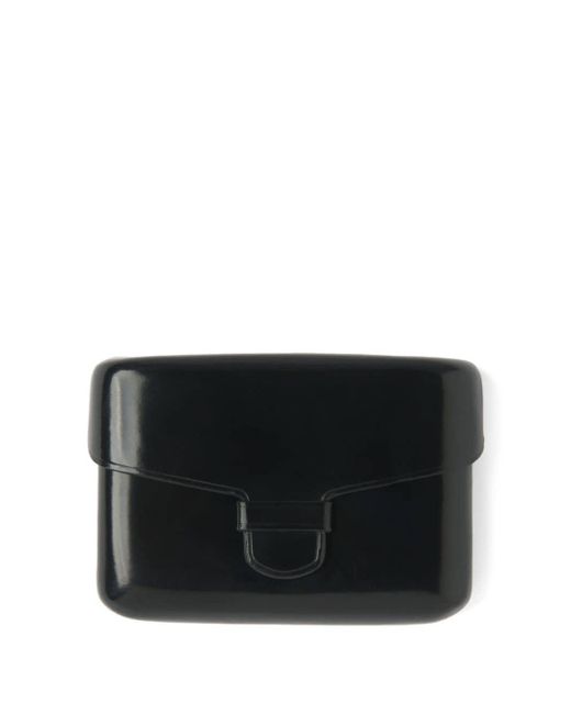 Lemaire Black X Il Bussetto Leather Cardholder