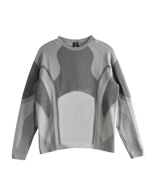 PUMA Gray X San San Gear Crew Neck Sweater for men